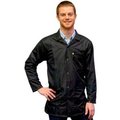 Transforming Technologies Transforming Technologies ESD 3/4 Length Jacket, Snap Cuff, Black, 2XL JKC 9026SPBL